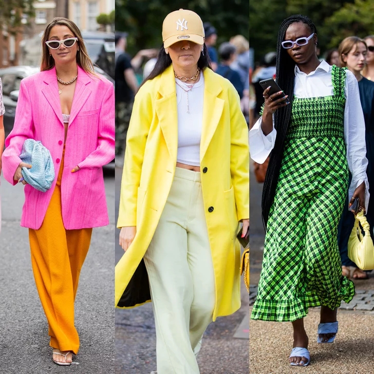 street-style-color-trend-at-fashion-week | Hustle Magazine